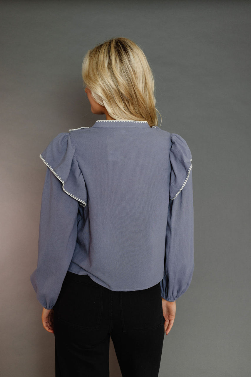 Loree Blouse in Chambray