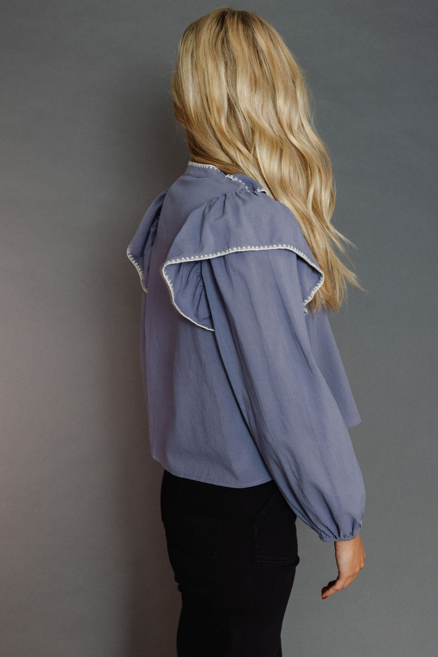 Loree Blouse in Chambray