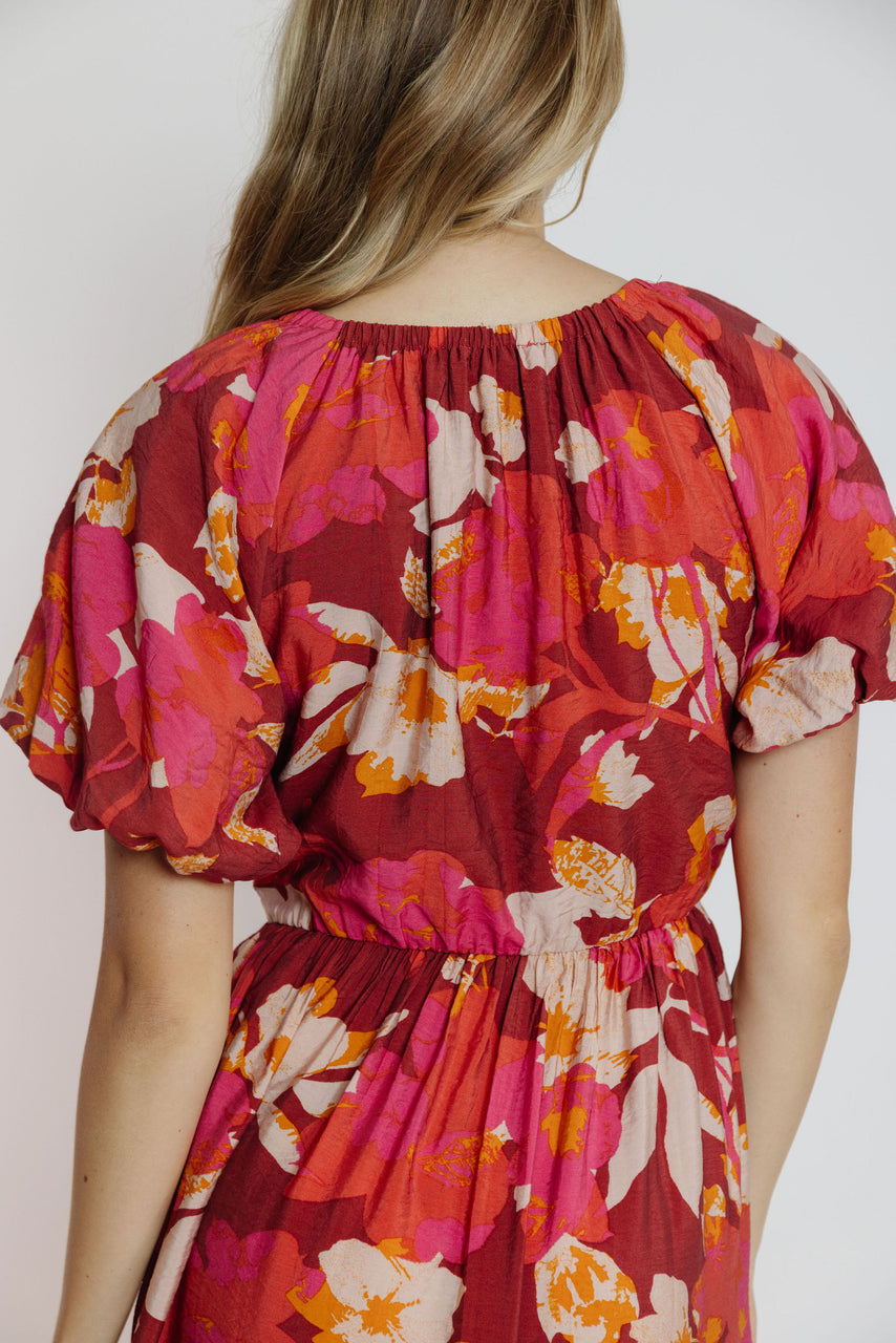 Annalee Dress in Rust Floral