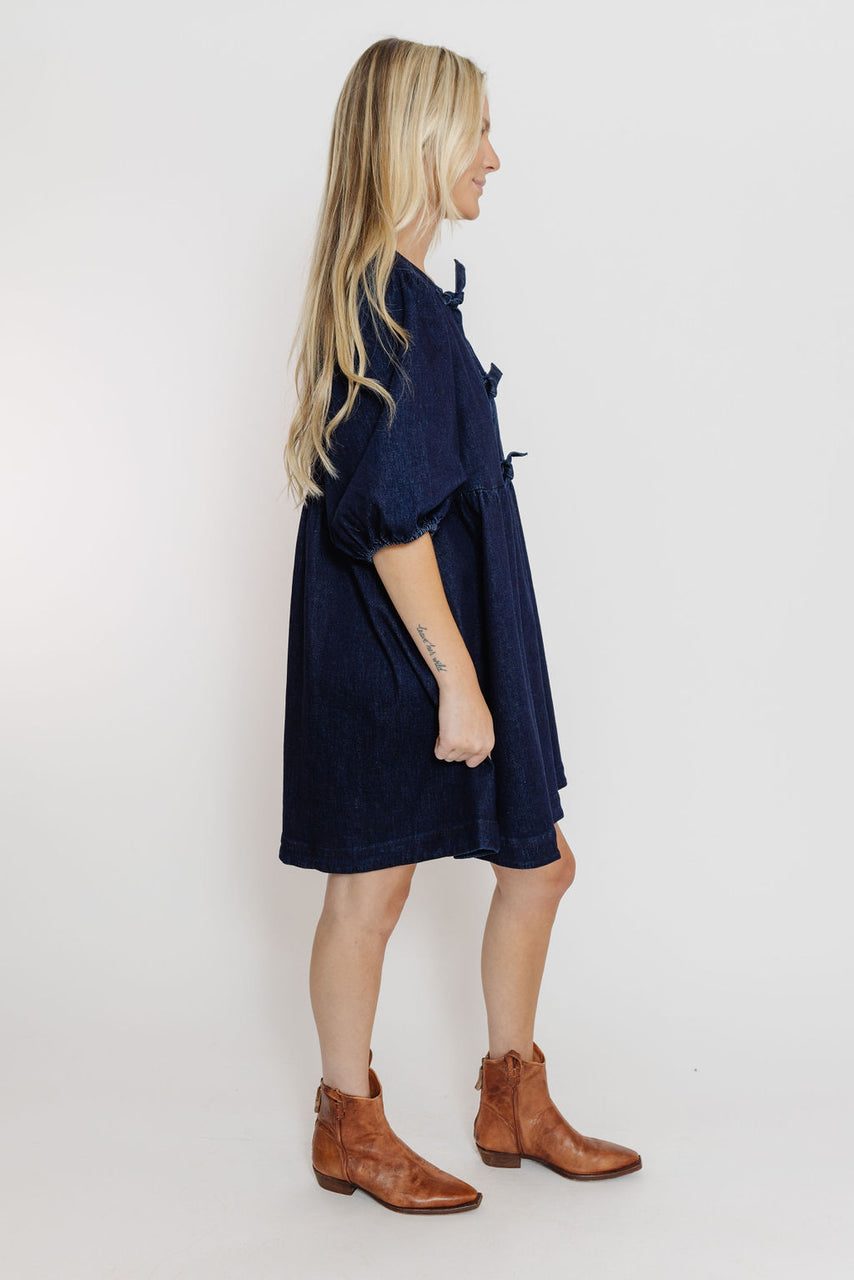 Ambrose Dress in Denim