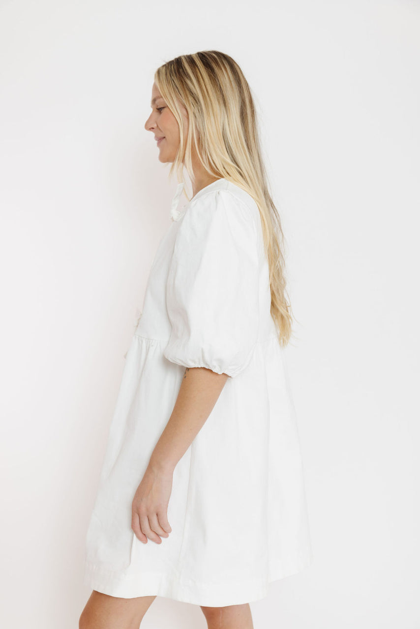 Ambrose Dress in Off White