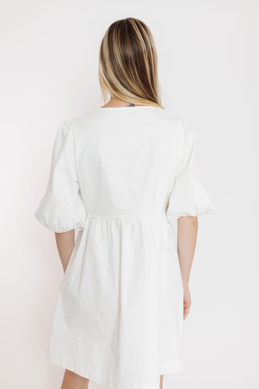 Ambrose Dress in Off White