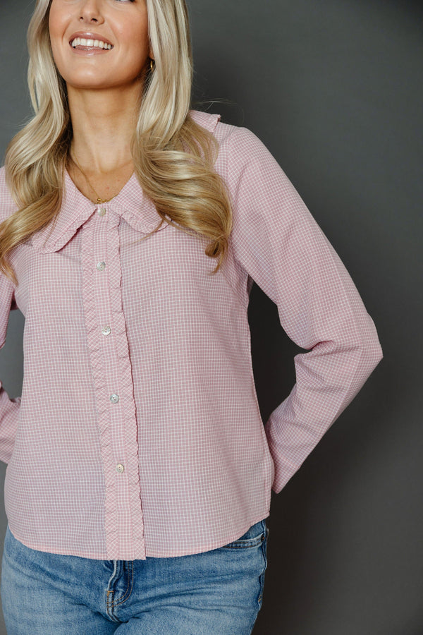 Caitlin Blouse in Mauve