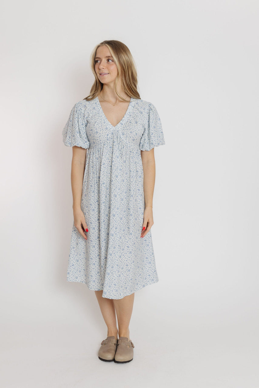 Lazy Summer Dress in Pale Blue