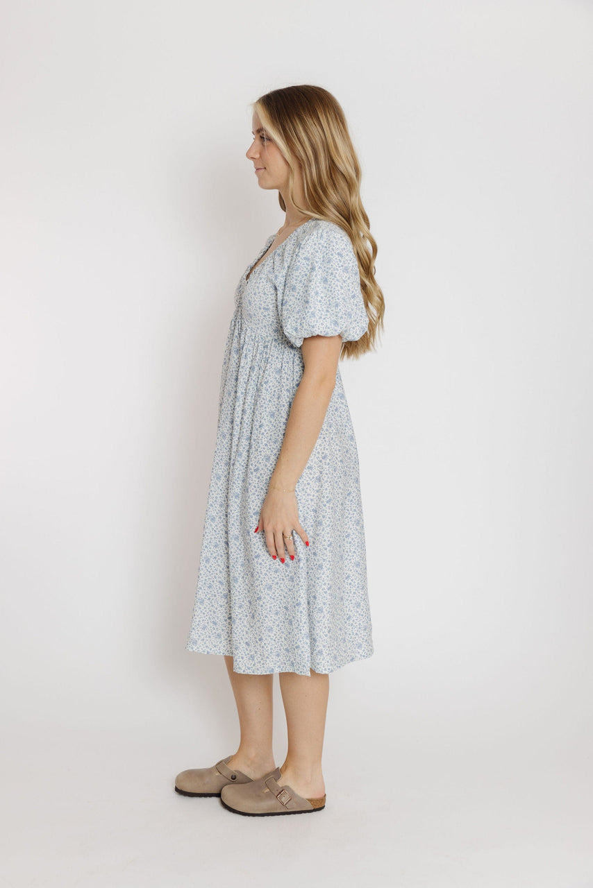 Lazy Summer Dress in Pale Blue