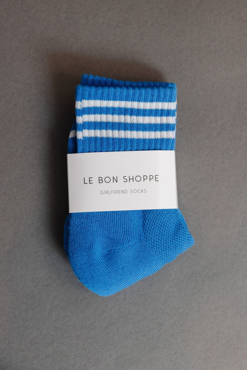 Le Bon Shoppe Girlfriend Sock in Royal Blue