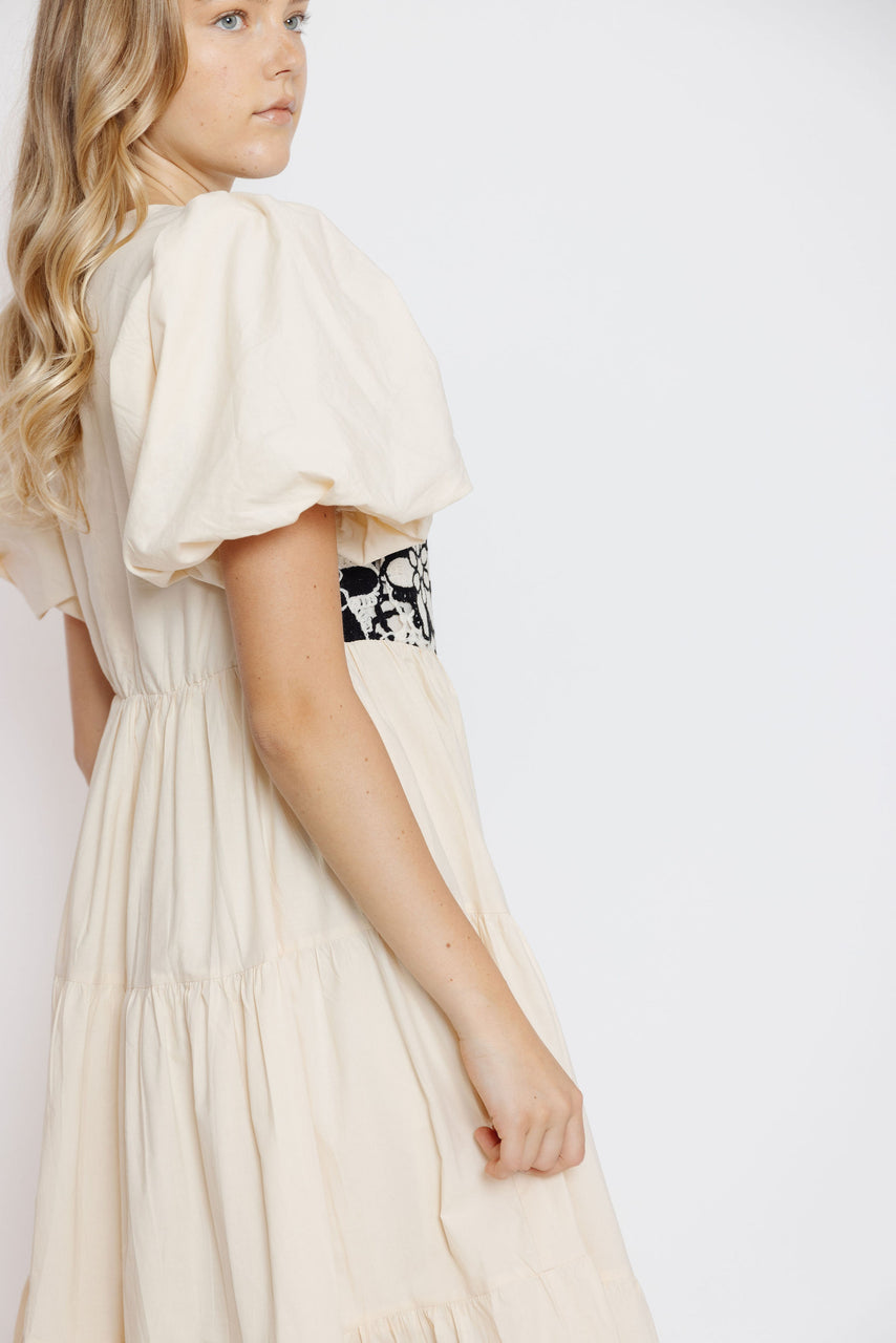 Maddie Dress in Taupe